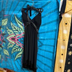 Taboo black halter dress women’s XL